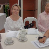 L-R: Mrs. Teresita Santos, Mrs. Yong, Mrs. Victoria Aoki and Mrs. Queenie Mills