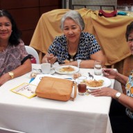 L-R: Mrs. Tess Pangantihon, Mrs. Teresita Santos, Mrs. Ernie Jocson