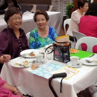 L-R: Mrs. Teresita Buhat, Mrs. Amelia Lapeña, Mrs. Minnie Alcasid, Mrs. Nora Torres