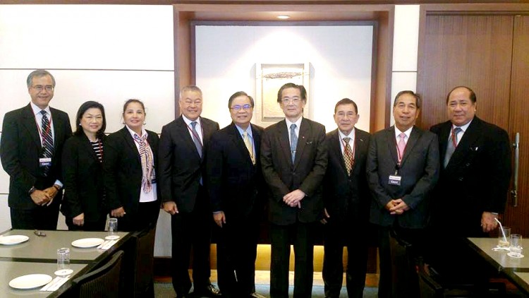 Coutesy Call to Ambassador Katsura at Marubeni Headquarters