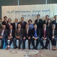 The Delegates from ASEAN and Japan (except Laos and Vietnam)