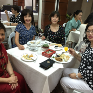 Mrs. Alice Guerrero, Madame Yuko Ishikawa, Mra. Tomoko Nakagawa and Mrs. Ma. Elena Laurel-Loinaz